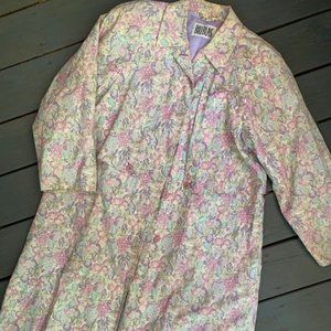 Bill Blass Floral Trench